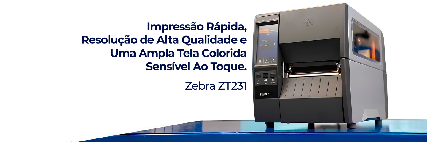 Impressora térmica de etiquetas Zebra ZT231